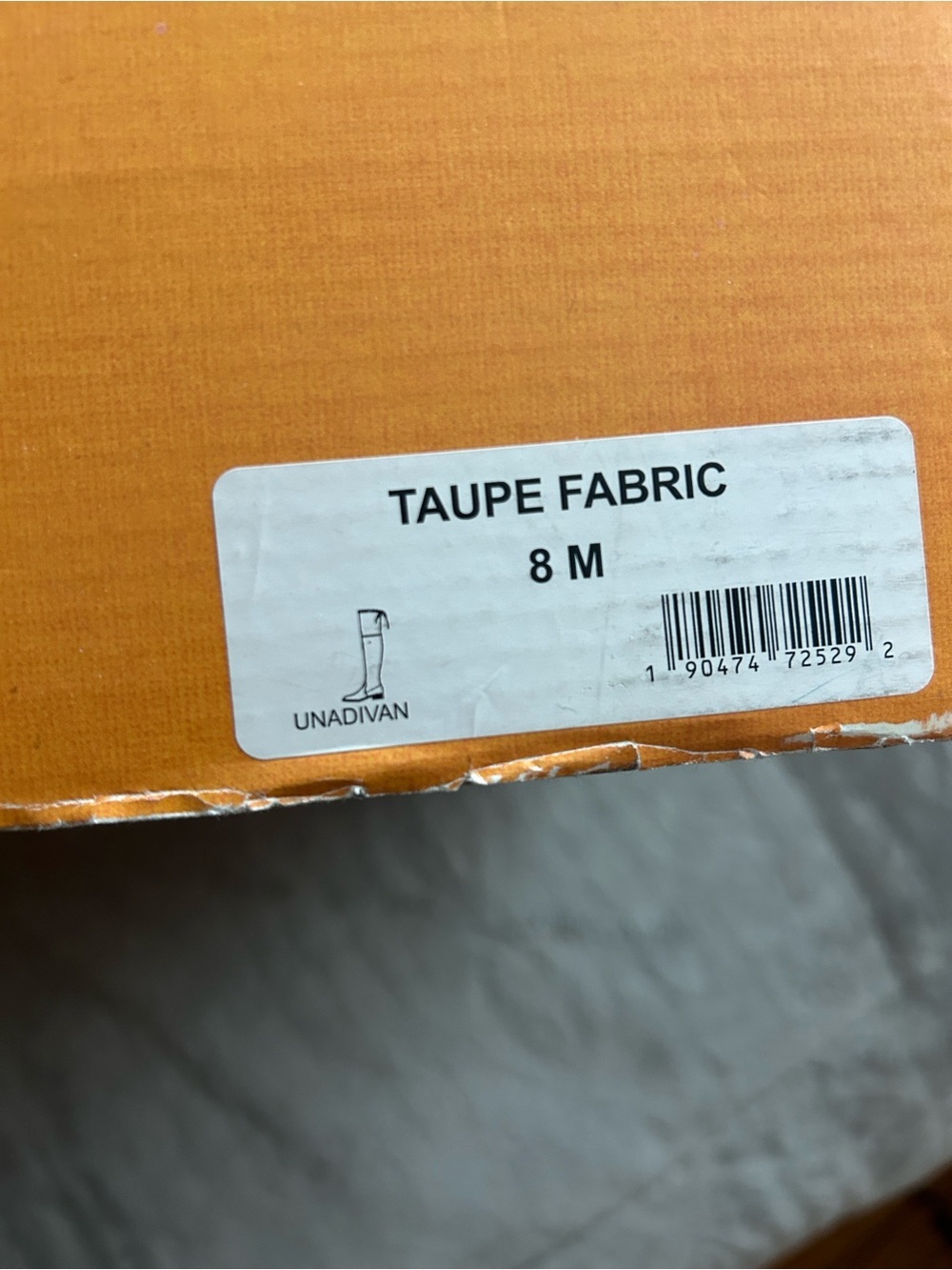 Unisa Over-the-Knee faux Suede Boots in Taupe Gray - Picture 5 of 11